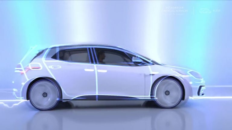 3D Animation Automotive VW Evolve Morph Transition