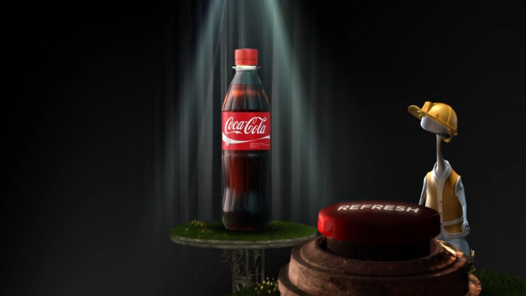 CGI 3D Animation Fizzy Drink Coca Cola TV Commercial
