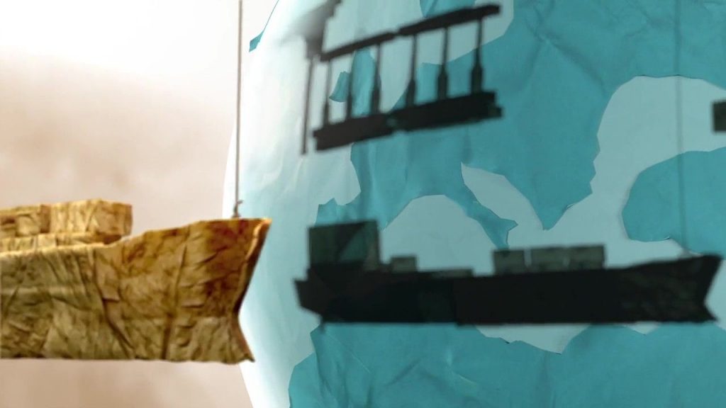 3D Animation Ship Projection Chesterfield