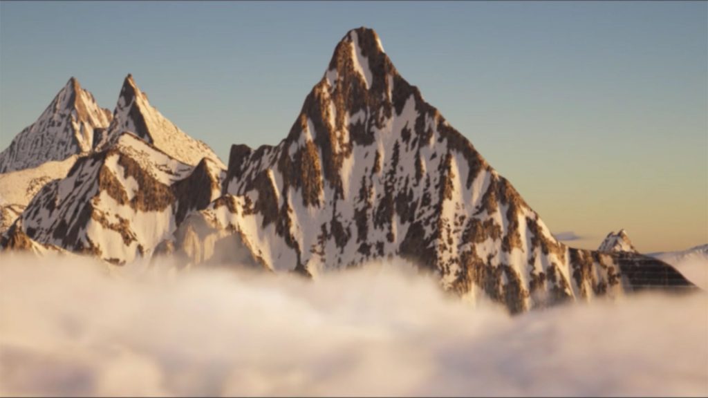 Real-time 3D Alps Environment