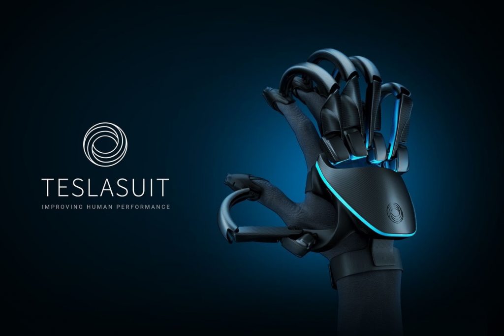 Teslasuit Haptic Glove CES 2020